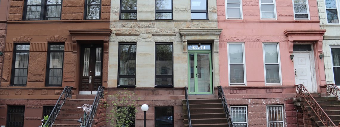 Townhouse retrofit to Passive House standards in Brooklyn, New York