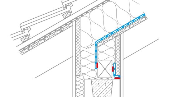 8. Eave joint with exposed rafters without rafter tails