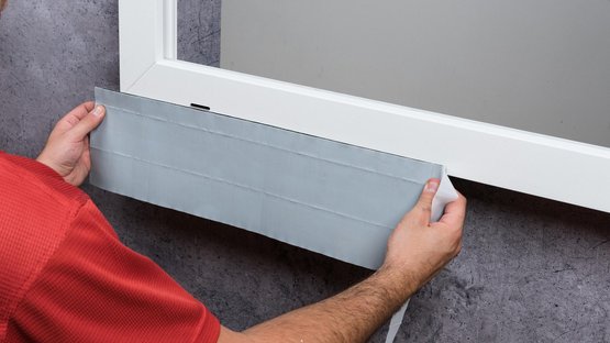 6. Stick to the window