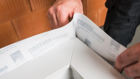 3. Create corner folds